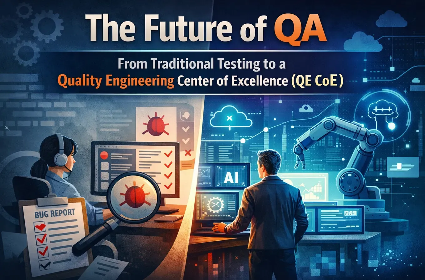 From Traditional Testing to Quality Engineering CoE